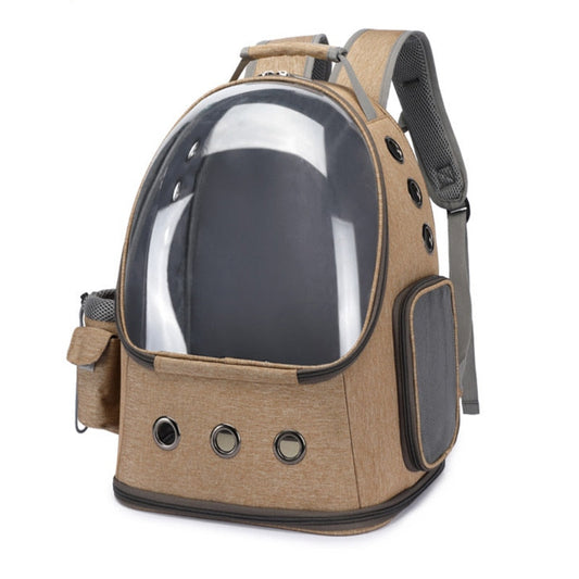 Title: Cat Carrier Backpack Space Capsule