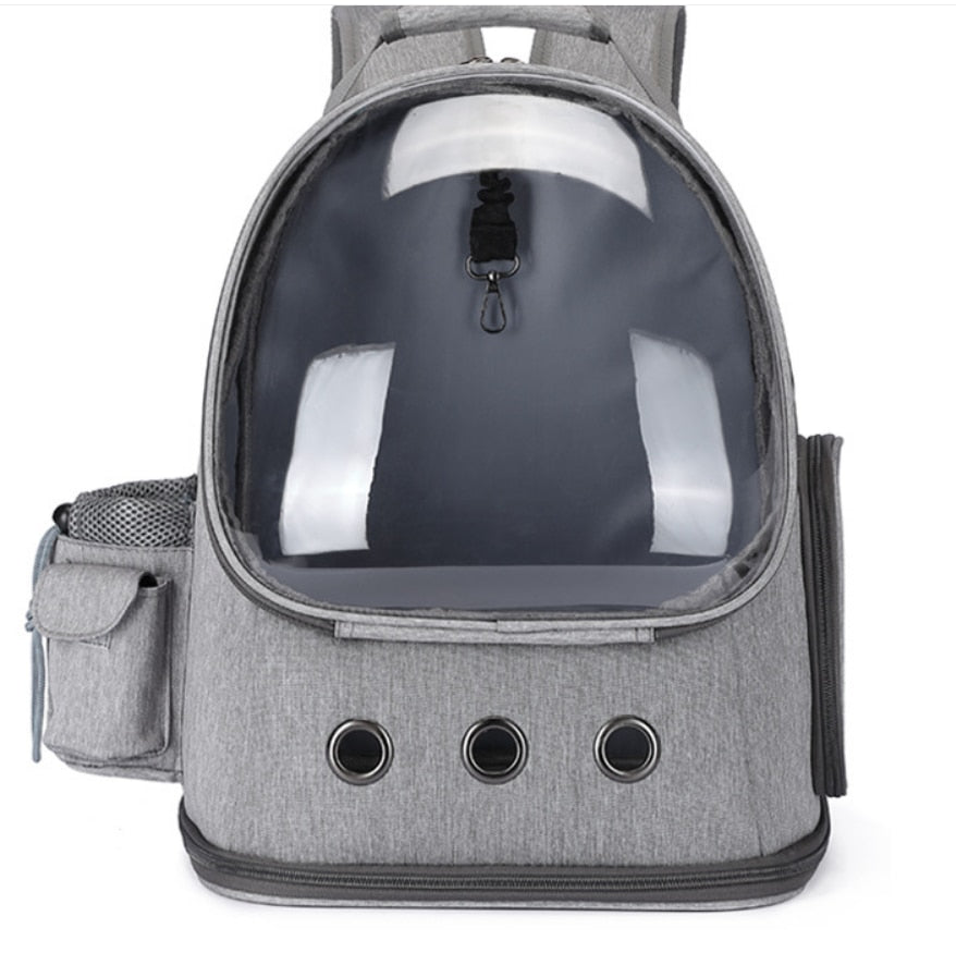 Title: Cat Carrier Backpack Space Capsule