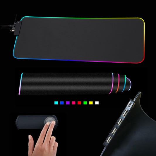 Title: RGB Mouse Pad with Cable